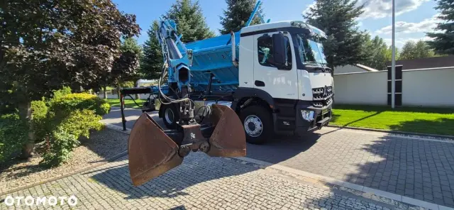 MERCEDES-BENZ AROCS 1827///* 2018///* PRZEB 41 TYŚ///* HDS///* WYWROTKA///* ROTATOR///* 18000KG///* ŁYŻKA///* STAN JAK NOWY 