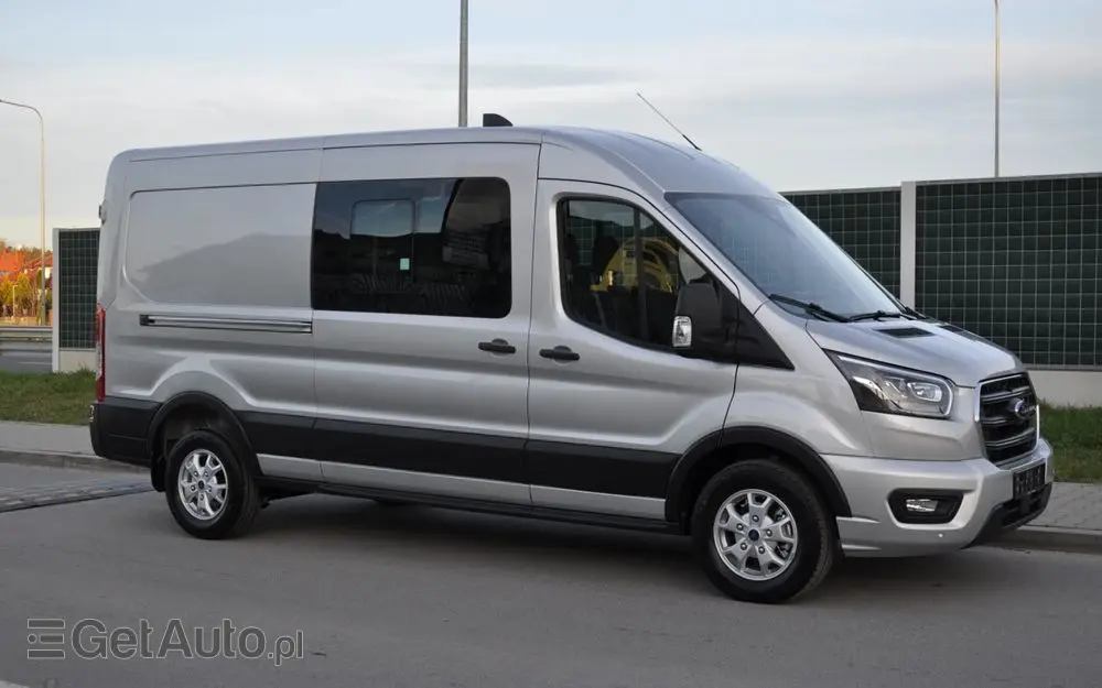 FORD TRANSIT DCIV MCA 2.0 New EcoBlue 170 KM A6 FWD Limited Brygadowy 6 osobowy 350 L3H2 Fabrycznie Nowy Dostępny od Ręki!!! 