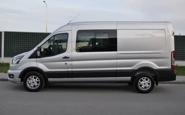FORD TRANSIT DCIV MCA 2.0 New EcoBlue 170 KM A6 FWD Limited Brygadowy 6 osobowy 350 L3H2 Fabrycznie Nowy Dostępny od Ręki!!! 