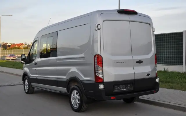 FORD TRANSIT DCIV MCA 2.0 New EcoBlue 170 KM A6 FWD Limited Brygadowy 6 osobowy 350 L3H2 Fabrycznie Nowy Dostępny od Ręki!!! 