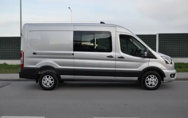 FORD TRANSIT DCIV MCA 2.0 New EcoBlue 170 KM A6 FWD Limited Brygadowy 6 osobowy 350 L3H2 Fabrycznie Nowy Dostępny od Ręki!!! 