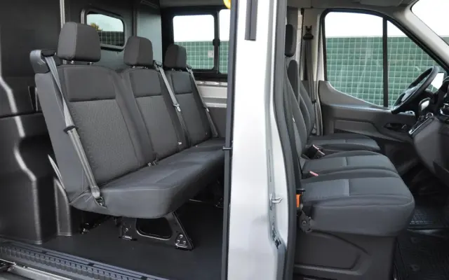 FORD TRANSIT DCIV MCA 2.0 New EcoBlue 170 KM A6 FWD Limited Brygadowy 6 osobowy 350 L3H2 Fabrycznie Nowy Dostępny od Ręki!!! 