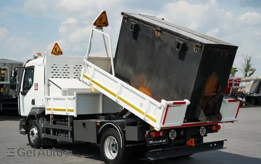 RENAULT D 16.240 / 4X2 / WYWROTKA / SPECJALISTYCZNY / DROGOWY / ZBIORNIK DO LANIA ASFALTU / EURO 6 / SPROWADZONY 