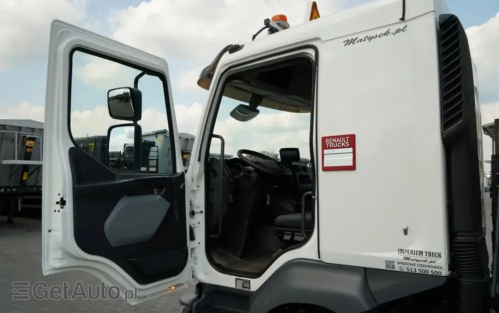 RENAULT D 16.240 / 4X2 / WYWROTKA / SPECJALISTYCZNY / DROGOWY / ZBIORNIK DO LANIA ASFALTU / EURO 6 / SPROWADZONY 