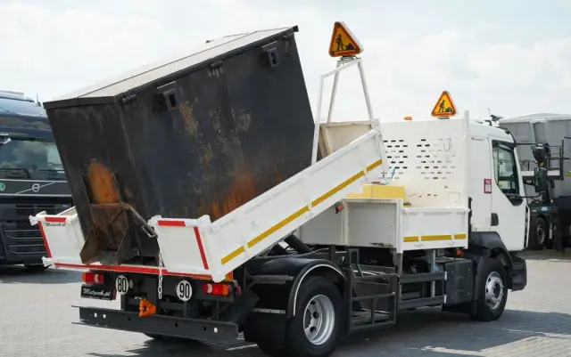 RENAULT D 16.240 / 4X2 / WYWROTKA / SPECJALISTYCZNY / DROGOWY / ZBIORNIK DO LANIA ASFALTU / EURO 6 / SPROWADZONY 