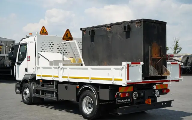 RENAULT D 16.240 / 4X2 / WYWROTKA / SPECJALISTYCZNY / DROGOWY / ZBIORNIK DO LANIA ASFALTU / EURO 6 / SPROWADZONY 