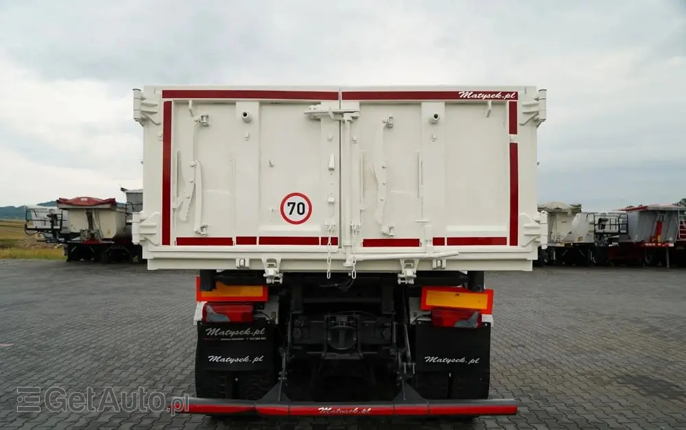 SCANIA G 480 / 8x4 / WYWROTKA DWUSTRONNA / HYDROBURTA / MANUAL 