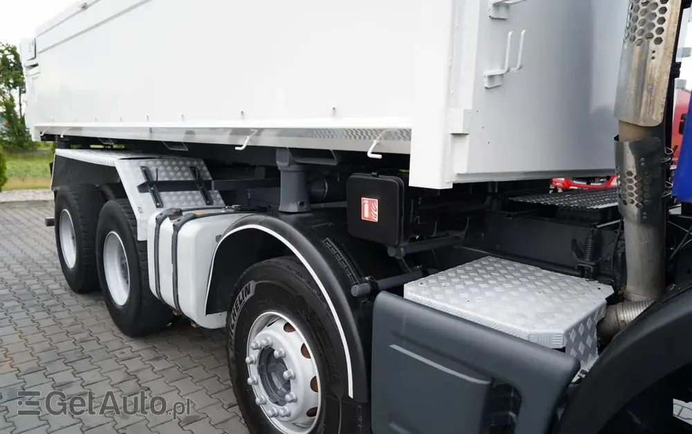 SCANIA G 480 / 8x4 / WYWROTKA DWUSTRONNA / HYDROBURTA / MANUAL 