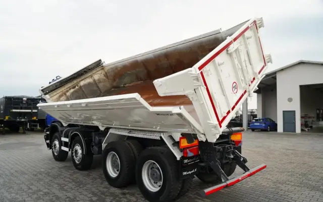 SCANIA G 480 / 8x4 / WYWROTKA DWUSTRONNA / HYDROBURTA / MANUAL 