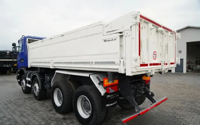 SCANIA G 480 / 8x4 / WYWROTKA DWUSTRONNA / HYDROBURTA / MANUAL 