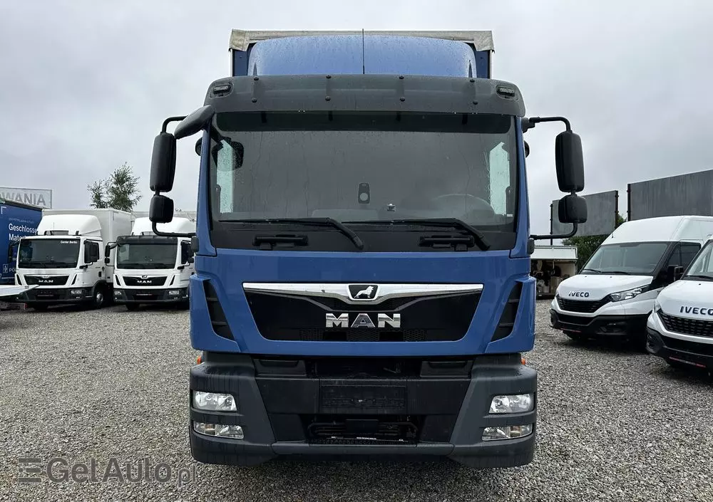 MAN TGM 15.320 Euro6/Automat/klima/Webasto/firanka/Winda/8 ton ładowności/serwis MAN/ 