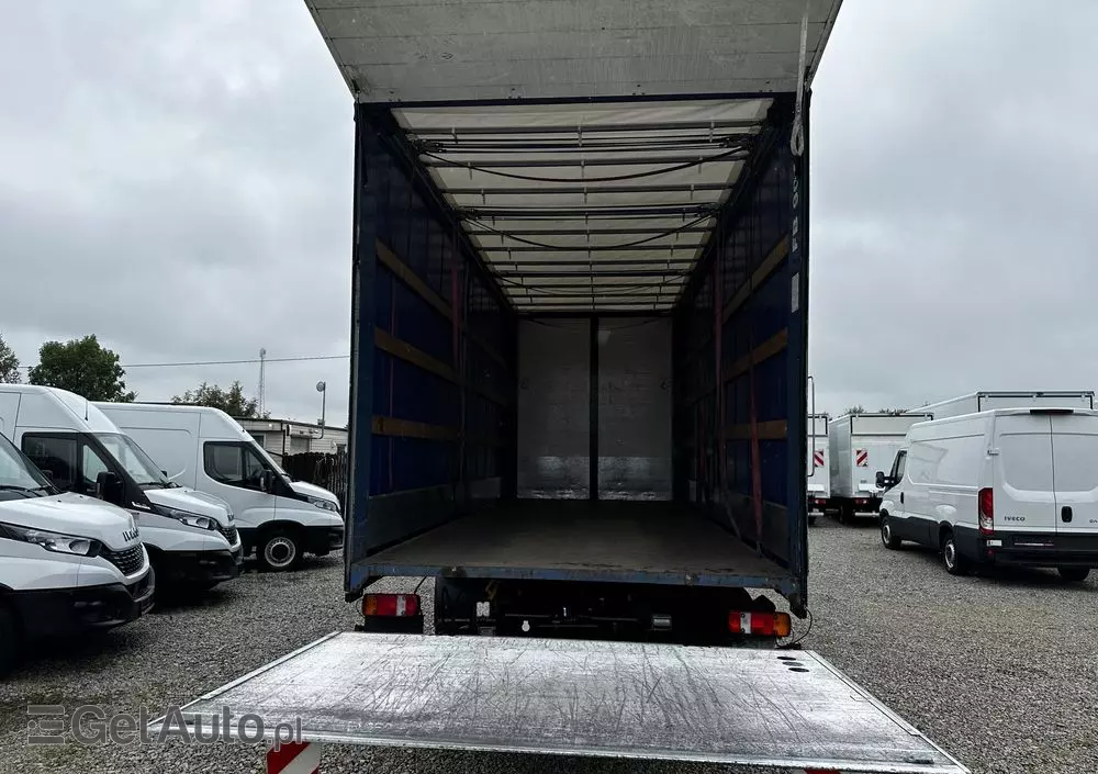 MAN TGM 15.320 Euro6/Automat/klima/Webasto/firanka/Winda/8 ton ładowności/serwis MAN/ 