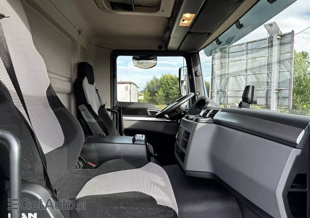 MAN TGM 15.320 Euro6/Automat/klima/Webasto/firanka/Winda/8 ton ładowności/serwis MAN/ 