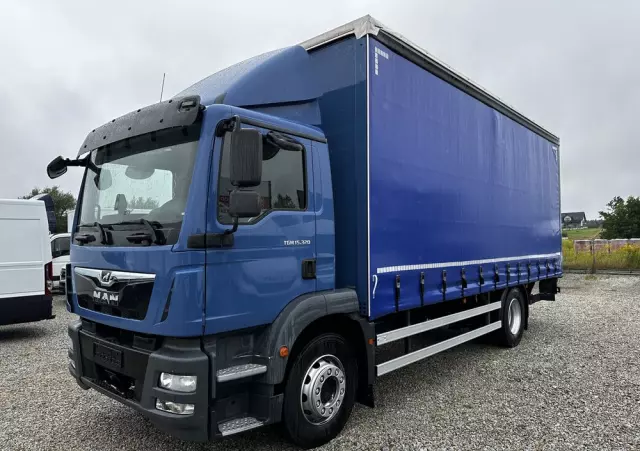MAN TGM 15.320 Euro6/Automat/klima/Webasto/firanka/Winda/8 ton ładowności/serwis MAN/ 