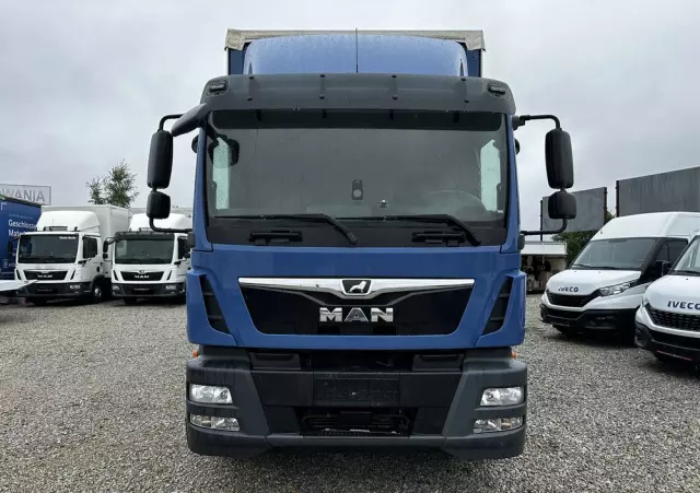 MAN TGM 15.320 Euro6/Automat/klima/Webasto/firanka/Winda/8 ton ładowności/serwis MAN/ 