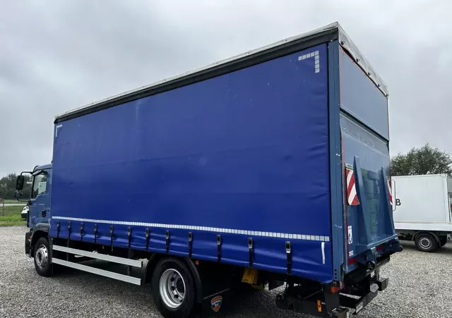 MAN TGM 15.320 Euro6/Automat/klima/Webasto/firanka/Winda/8 ton ładowności/serwis MAN/ 