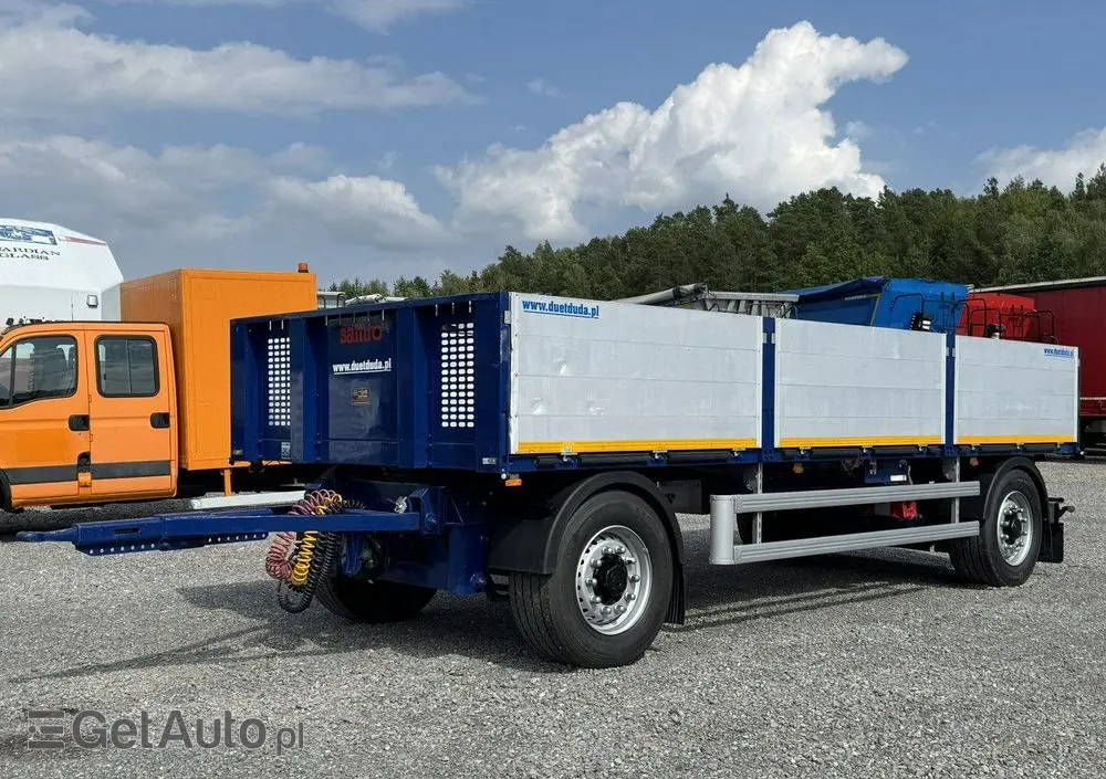 SAMRO Ciężarowa 2-osiowa na poduszkach 