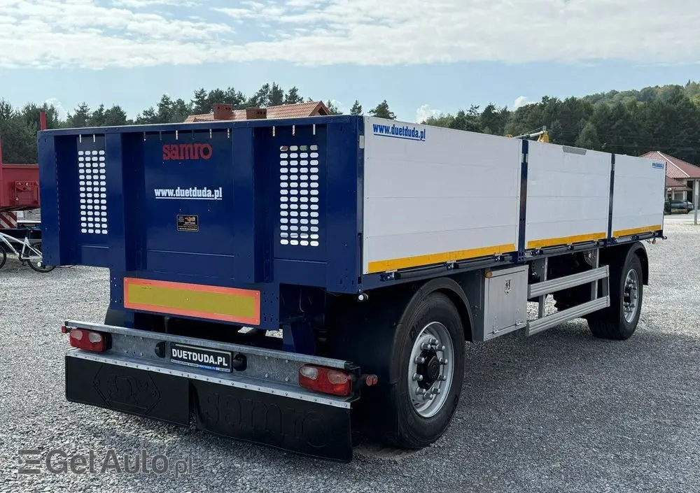 SAMRO Ciężarowa 2-osiowa na poduszkach 