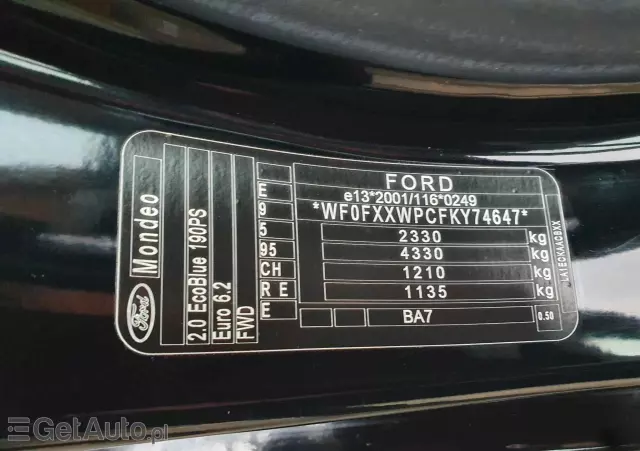 FORD Mondeo 2.0 EcoBlue ST-Line Plus