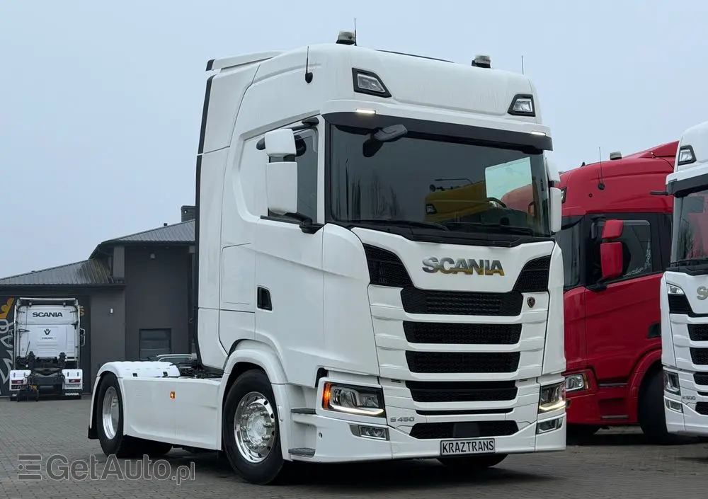 SCANIA S450 2020/21 ASO kontakt TV cała na poduszce z Niemiec 