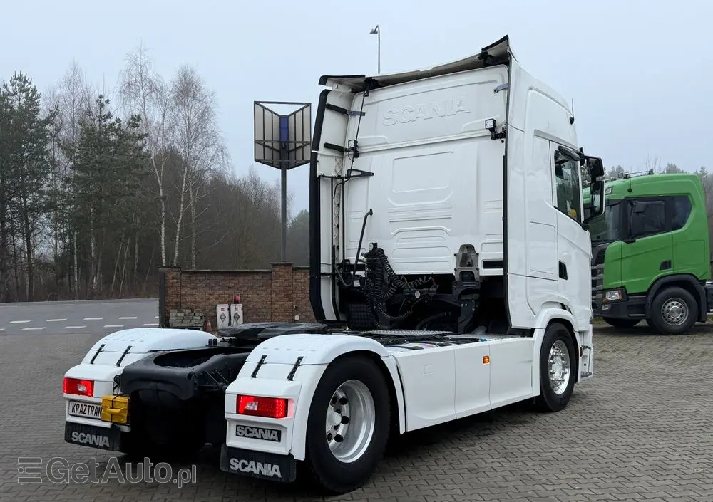 SCANIA S450 2020/21 ASO kontakt TV cała na poduszce z Niemiec 