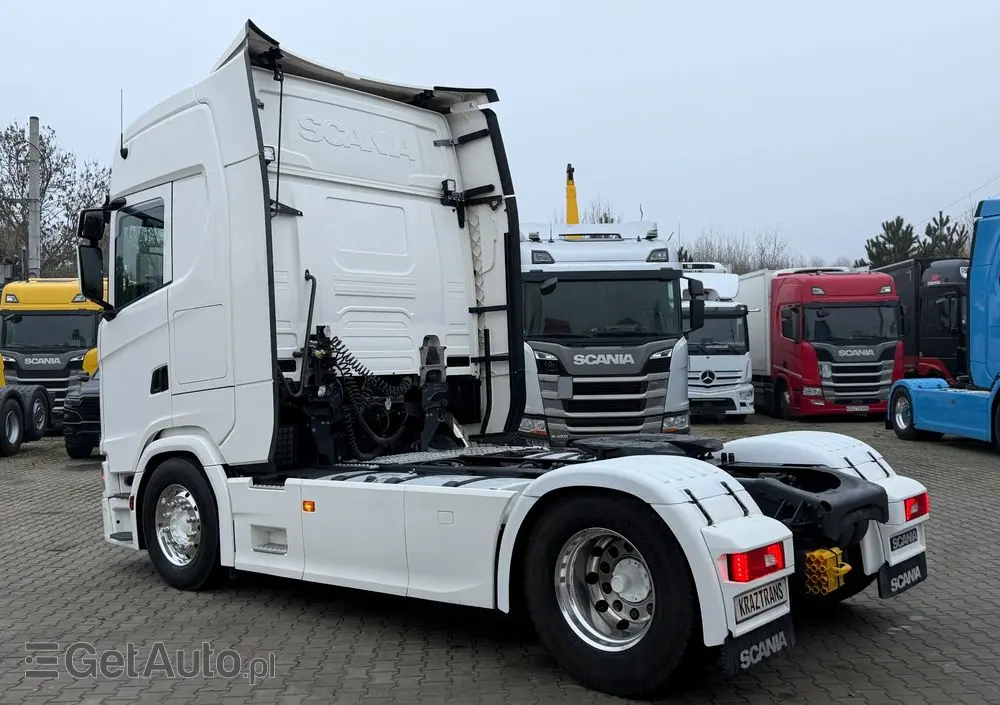 SCANIA S450 2020/21 ASO kontakt TV cała na poduszce z Niemiec 