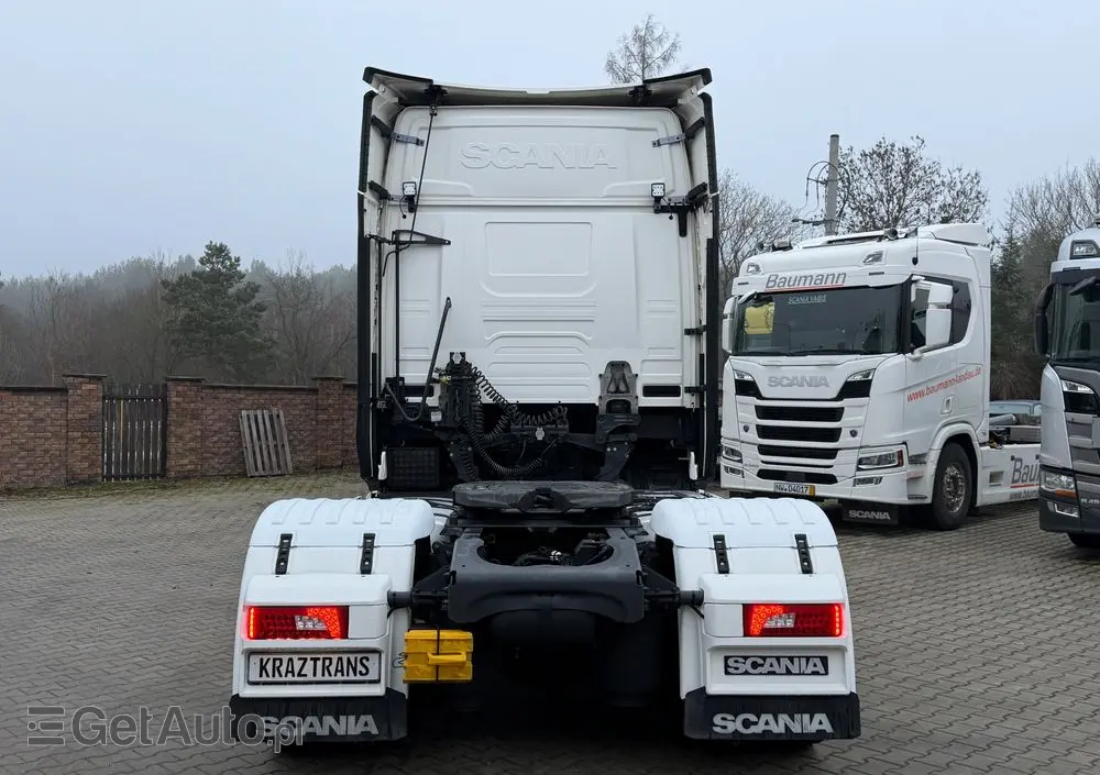 SCANIA S450 2020/21 ASO kontakt TV cała na poduszce z Niemiec 