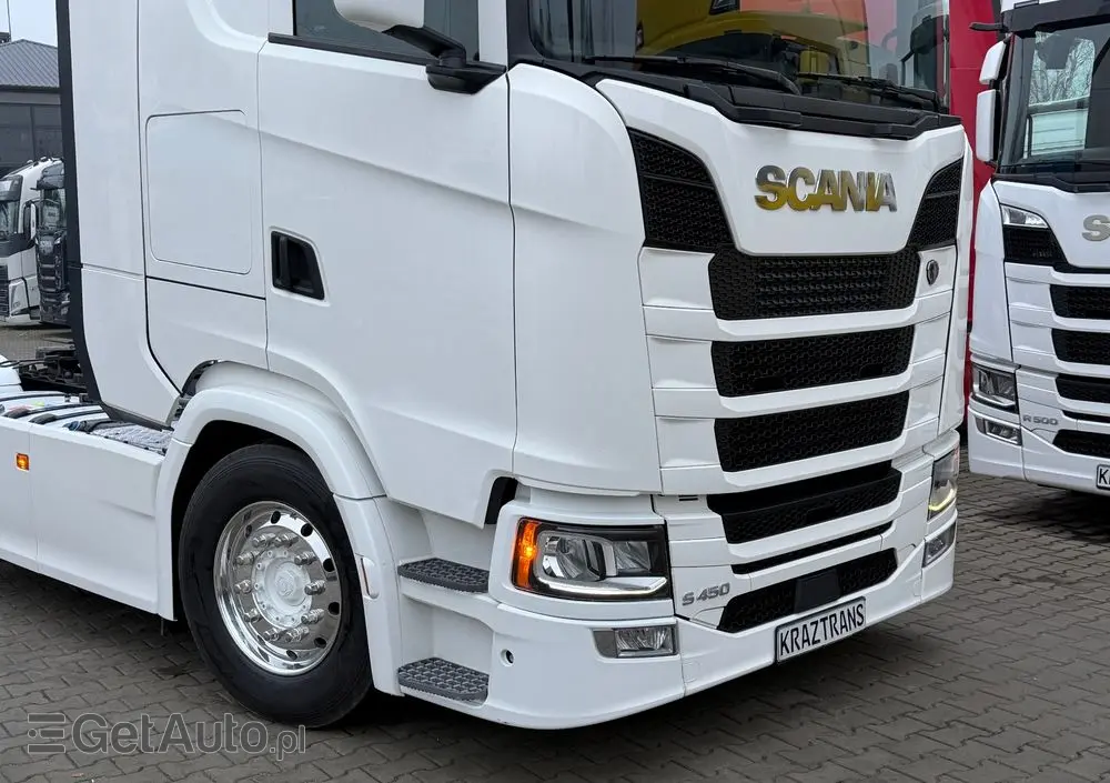 SCANIA S450 2020/21 ASO kontakt TV cała na poduszce z Niemiec 