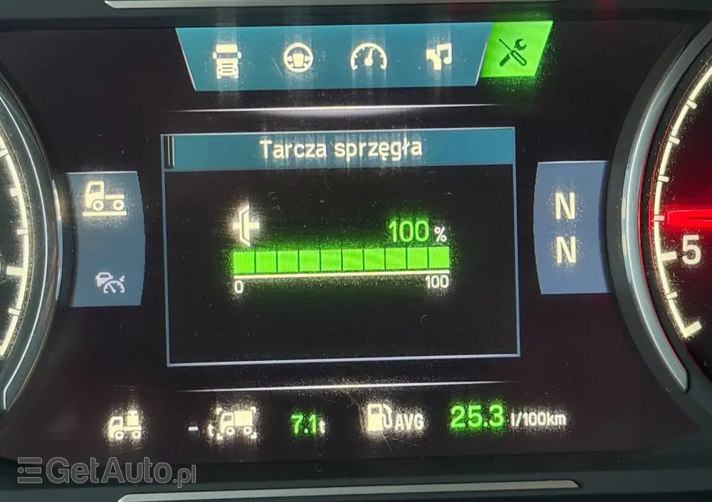 SCANIA S450 2020/21 ASO kontakt TV cała na poduszce z Niemiec 