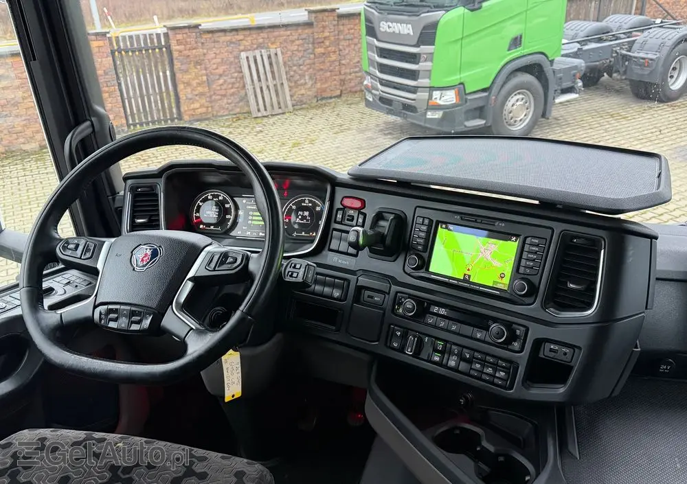 SCANIA S450 2020/21 ASO kontakt TV cała na poduszce z Niemiec 
