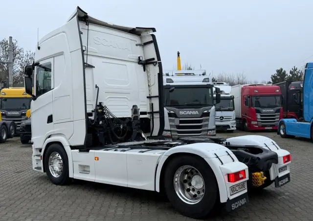 SCANIA S450 2020/21 ASO kontakt TV cała na poduszce z Niemiec 