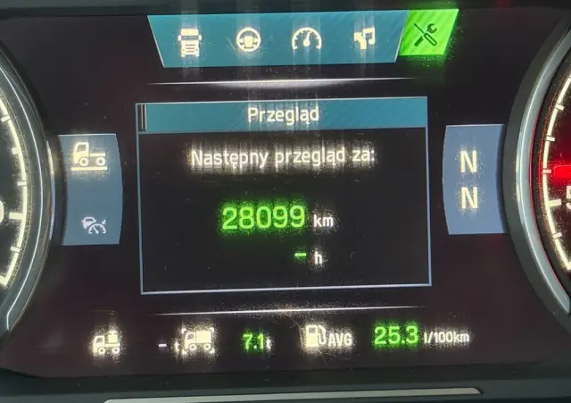 SCANIA S450 2020/21 ASO kontakt TV cała na poduszce z Niemiec 