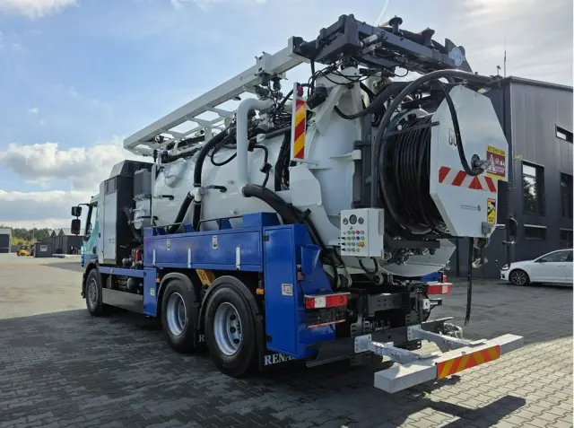 RENAULT WUKO RIVARD  RECYTLING do zbierania odpadów płynnych 