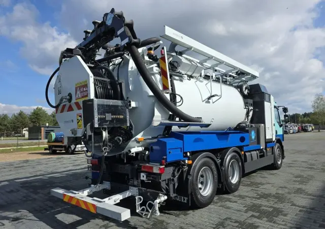 RENAULT WUKO RIVARD  RECYTLING do zbierania odpadów płynnych 