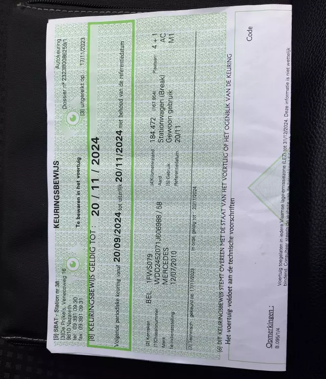 MERCEDES-BENZ Klasa B B 180 CDI (109 KM)