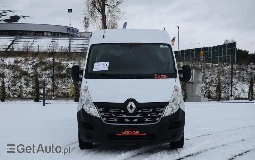 RENAULT MASTER / 2.3 - 150 KM / BRYGADÓWKA / DOKA / 7 OSOBOWY / DOSTAWCZE / BLASZAK / KLIMA / TEMPOMAT / SPROWADZONY 