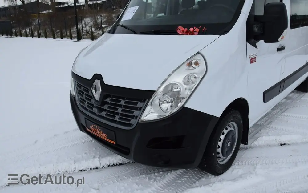 RENAULT MASTER / 2.3 - 150 KM / BRYGADÓWKA / DOKA / 7 OSOBOWY / DOSTAWCZE / BLASZAK / KLIMA / TEMPOMAT / SPROWADZONY 