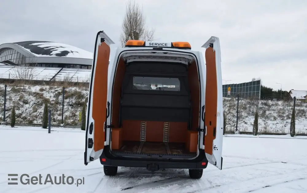 RENAULT MASTER / 2.3 - 150 KM / BRYGADÓWKA / DOKA / 7 OSOBOWY / DOSTAWCZE / BLASZAK / KLIMA / TEMPOMAT / SPROWADZONY 