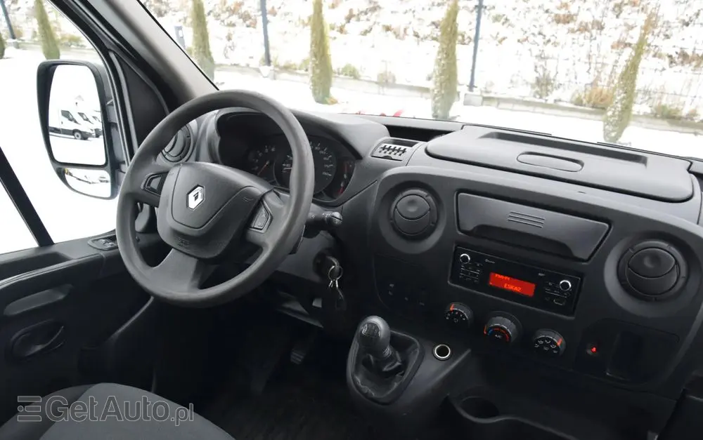 RENAULT MASTER / 2.3 - 150 KM / BRYGADÓWKA / DOKA / 7 OSOBOWY / DOSTAWCZE / BLASZAK / KLIMA / TEMPOMAT / SPROWADZONY 