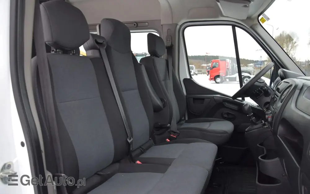 RENAULT MASTER / 2.3 - 150 KM / BRYGADÓWKA / DOKA / 7 OSOBOWY / DOSTAWCZE / BLASZAK / KLIMA / TEMPOMAT / SPROWADZONY 