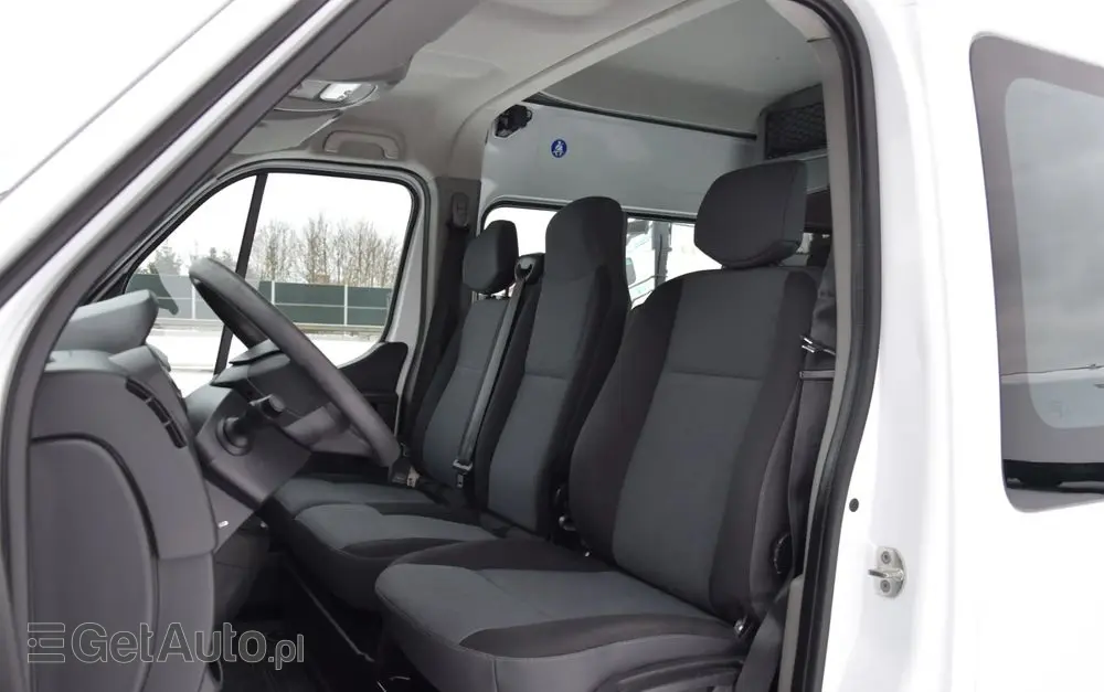 RENAULT MASTER / 2.3 - 150 KM / BRYGADÓWKA / DOKA / 7 OSOBOWY / DOSTAWCZE / BLASZAK / KLIMA / TEMPOMAT / SPROWADZONY 