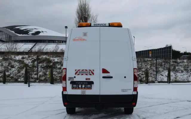 RENAULT MASTER / 2.3 - 150 KM / BRYGADÓWKA / DOKA / 7 OSOBOWY / DOSTAWCZE / BLASZAK / KLIMA / TEMPOMAT / SPROWADZONY 