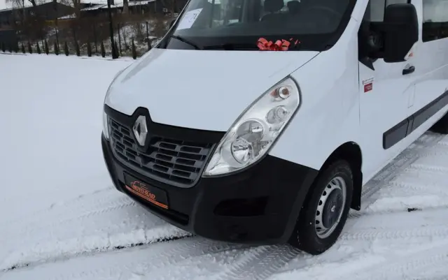RENAULT MASTER / 2.3 - 150 KM / BRYGADÓWKA / DOKA / 7 OSOBOWY / DOSTAWCZE / BLASZAK / KLIMA / TEMPOMAT / SPROWADZONY 