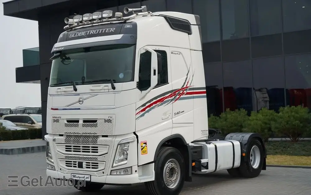 VOLVO FH 540 / RETARDER / KLIMATYZACJA POSTOJOWA  / I-SHIFT / EURO 6 
