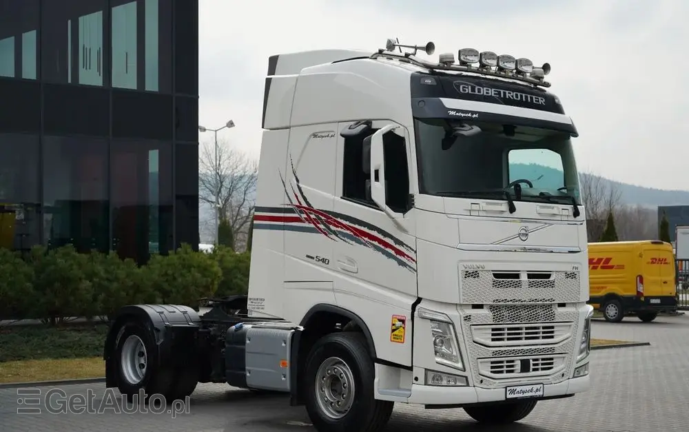 VOLVO FH 540 / RETARDER / KLIMATYZACJA POSTOJOWA  / I-SHIFT / EURO 6 