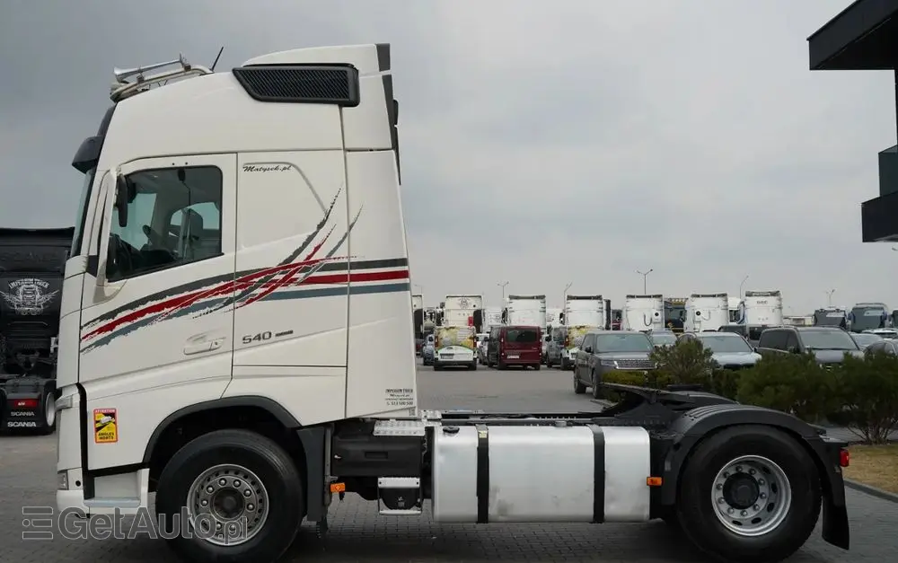 VOLVO FH 540 / RETARDER / KLIMATYZACJA POSTOJOWA  / I-SHIFT / EURO 6 