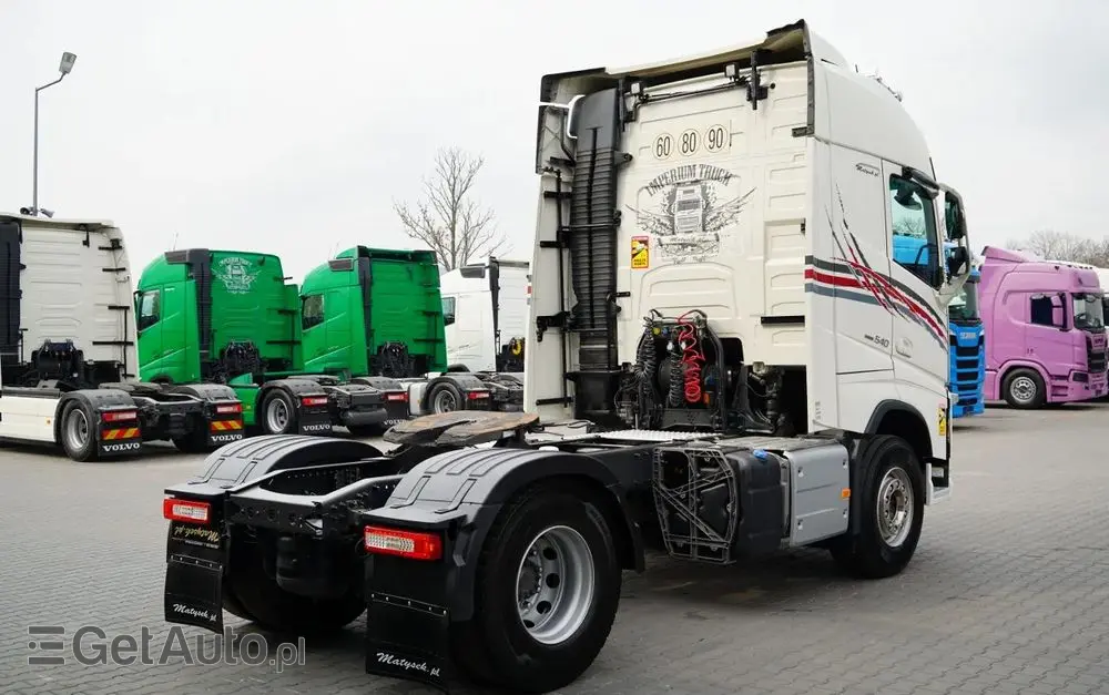 VOLVO FH 540 / RETARDER / KLIMATYZACJA POSTOJOWA  / I-SHIFT / EURO 6 