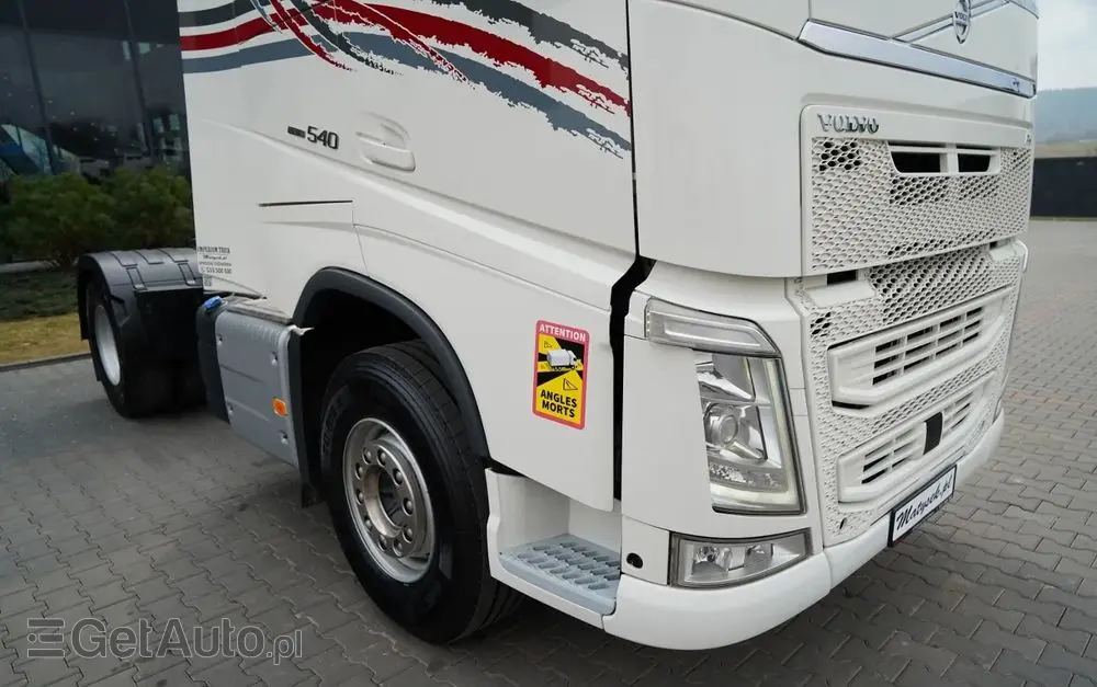 VOLVO FH 540 / RETARDER / KLIMATYZACJA POSTOJOWA  / I-SHIFT / EURO 6 