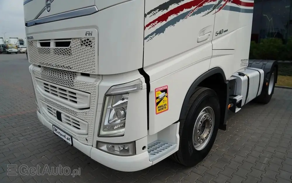 VOLVO FH 540 / RETARDER / KLIMATYZACJA POSTOJOWA  / I-SHIFT / EURO 6 
