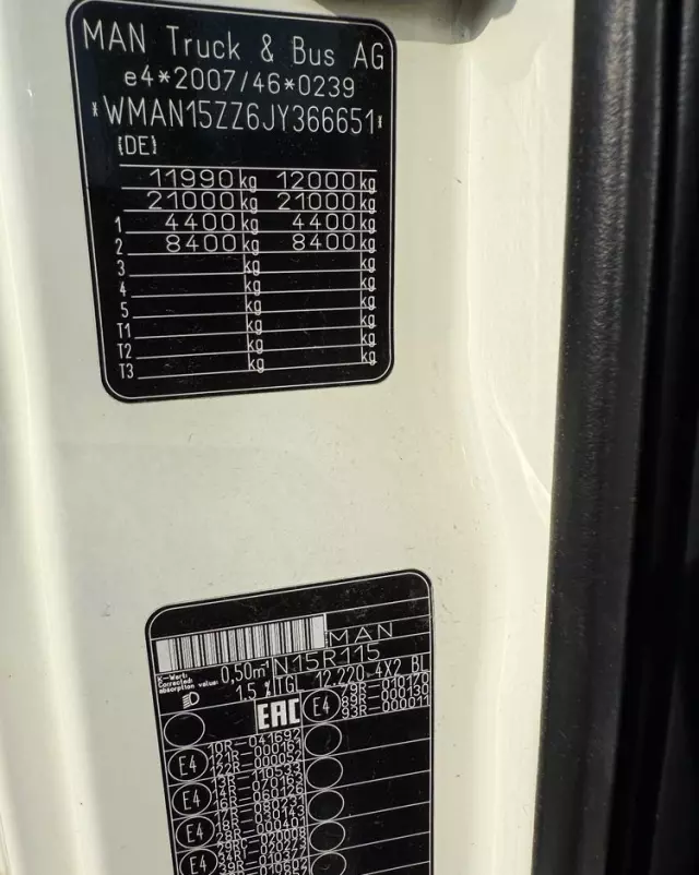 MAN TGL 12.220/Euro6/Automat/Klima/Navi/Kamera/Kontener/Winda 